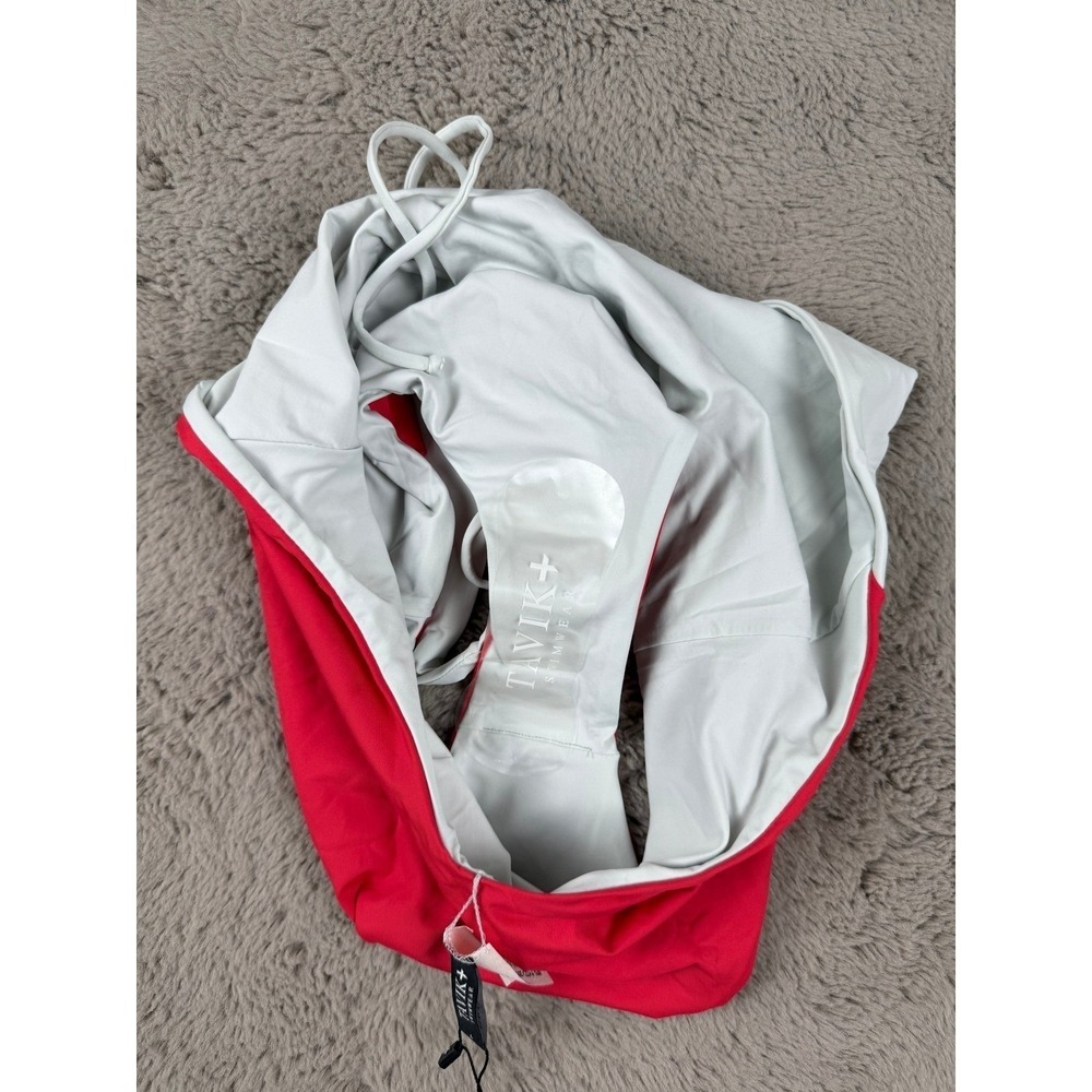 NWT Anthropologie Tavik Swimwear Chase One Piece Color Block Reversible Swimsuit - Picture 5 of 9